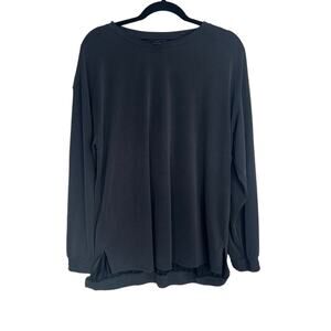 French Connection modal Tunic long sleeve shirt pullover‎ size Large